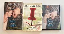3 Lot John Green- Fault in our Stars, An Book + DVD, Paper Towns for sale  Shipping to South Africa