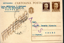 Intero postale cent. usato  Larino