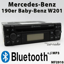 Mercedes 190er radio audio 10 CD mf2910 mp3 Bluetooth Baby-benz w201 autorradio segunda mano  Embacar hacia Spain