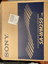 Subwoofer activo alimentado Sony SA-WM250 - negro - caja de envío original - ¡Funciona! segunda mano  Embacar hacia Argentina