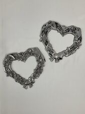 Piece metal hearts for sale  Columbus