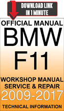 NUEVO SERVICIO Y REPARACIÓN MANUAL OFICIAL TALLER BMW SERIE 5 F11 2009-2017 segunda mano  Embacar hacia Mexico