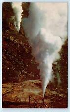 CLOVERDALE, CA California ~ Continuous STEAM GEYSERS  c1950s  Postcard for sale  Shipping to South Africa