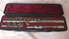 Boa flauta Yamaha YFL 371II usada com cabeça prata 925! comprar usado  Enviando para Brazil