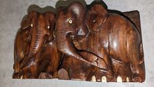 Wooden carved elephant for sale  SHERBORNE