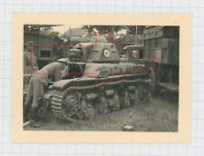 Foto Wehrmacht erbeuteter französischer / belgischer Panzer  gebraucht kaufen  Borgholzhausen
