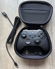 Usado, Controlador inalámbrico Xbox One/PC Elite Series 2 - negro con estuche/accesorios LEER segunda mano  Embacar hacia Mexico