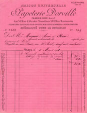 Facture 1904 papeterie d'occasion  Montluçon