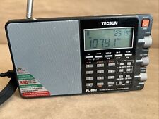 Rádio portátil Tecsun PL880 PLL conversão dupla AM FM ondas curtas PL-880 funciona, usado comprar usado  Enviando para Brazil