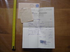 1954 invoice supplier d'occasion  Expédié en Belgium