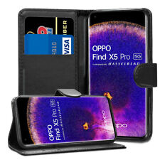 Capa carteira flip couro sintético fólio para OPPO Find X5 Pro 5G comprar usado  Enviando para Brazil