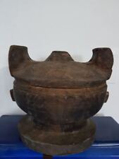 African pot with d'occasion  Fayence