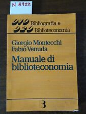 Manuale biblioteconomia giorgi usato  Bracciano