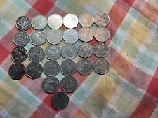 Fifty pence pieces for sale  HARROW