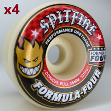 Ruedas de patineta Spitfire F4 Formula Four cónicas completas 56 mm 101a naturales/rojas segunda mano  Embacar hacia Argentina