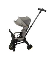 DOONA Liki Baby Trike S1 -Grey Premium Foldable Toddler Tricycle - Parent handle, used for sale  Shipping to South Africa