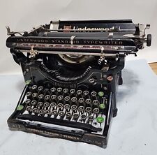 1908 Underwood Standard No 3 Antique Manual Typewriter 12" Carriage 267719 *Read for sale  Shipping to South Africa