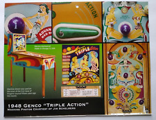 Triple action pinball for sale  Collingswood