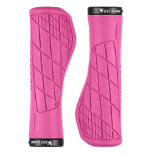 WEST BIKING Bicycle Handlebar Grips Ergonomic Lock-on Cycling Bike Grips Pink comprar usado  Enviando para Brazil