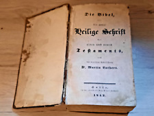 Bibel 1842 halle gebraucht kaufen  Deutschland