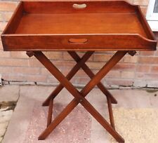 antique butlers tray stand for sale  LEEK
