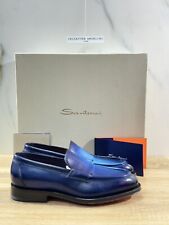 Santoni mocassino uomo for sale  Shipping to Ireland