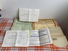 Lot ancien document d'occasion  Aix-les-Bains