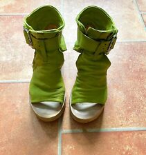 Plateau sandalen grün gebraucht kaufen  Herne