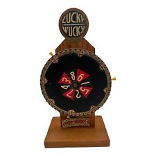VTG Lucky Wucky Roulette Wheel Trade Stimulator 1934 Non Gambling Device Wooden for sale  Shipping to South Africa