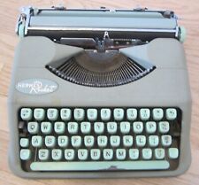 Vintage Hermes Rocket Portable Typewriter  w/Cover Paillard Products Inc s. a., used for sale  Shipping to South Africa
