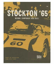 1965 Stockton Sports Car Championship Road Racing Program! Rare Can Am 60s Race comprar usado  Enviando para Brazil