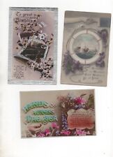 Postcards clasped hands for sale  MATLOCK