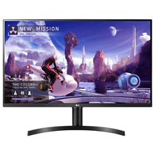 LG 32" IPS LED QHD FreeSync Monitor with HDR Black 32QN55T-B for sale  USA