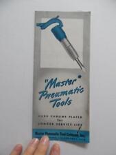 1946 master tool for sale  Lincoln