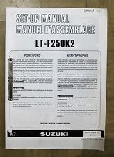 Suzuki f250k2 assembly for sale  WALTHAM CROSS