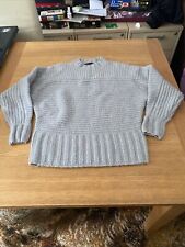Chunky grey jumper for sale  READING