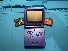 Nintendo Game Boy Advance SP Cobalt Blue + 3 Games And Charger for sale  Shipping to South Africa