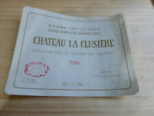 étiquette vin chateau d'occasion  Quimperlé
