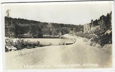 GRANITE LAKE, KENORA, WINNIPEG HGHWAY, CANADA (REAL PHOTO SEPIA POSTCARD) 1936, used for sale  Shipping to South Africa