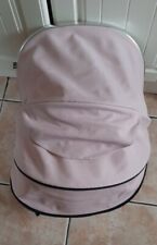 Mothercare Journey Pram Seat Unit/Carrycot Hood blush pink, used for sale  Shipping to South Africa