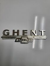 Vintage ghent chevrolet for sale  Spring