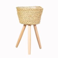 Woven grass basket for sale  Shipping to Ireland