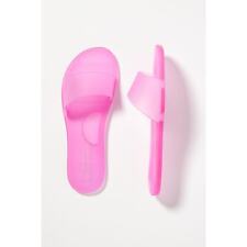 Matisse Anthropologie Hot Pink Jelly Slide Sandal 10 for sale  Shipping to South Africa