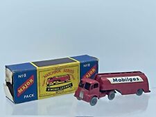 Vintage Matchbox Moko Major Pack M-8 Thorneycroft Petrol Tanker 'Mobilgas'  for sale  KENDAL