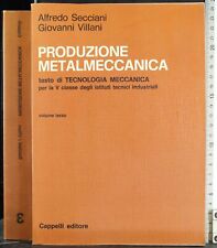 Produzione metalmeccanica. vol usato  Ariccia