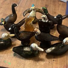 Lote de 12 botellas de colección Avon Bird Fowl Duck Colonia o Aftershave Collector, usado segunda mano  Embacar hacia Argentina