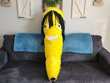 GIANT 52" Smiling Rasta Banana Dreadlocks Plush Doll Jamaican Reggae Rastafarian, used for sale  Shipping to South Africa