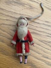 Vintage 1940's Santa Claus Doll Christmas Tree Decoration for sale  Shipping to South Africa