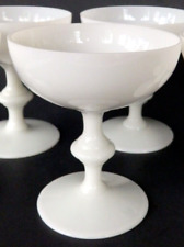 Replacement Antique French Portieux Vallerysthal White Opaline Champagne Glass for sale  Shipping to South Africa