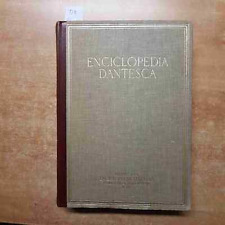 Enciclopedia dantesca vol. usato  Vaiano Cremasco